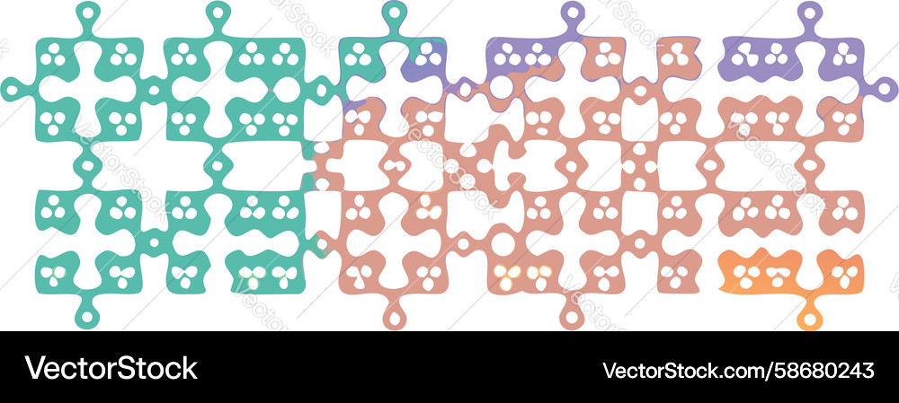 Abstract repeating hexagon grid modern pattern Vector Image