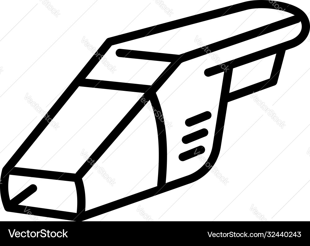 Car vacuum cleaner icon outline style Car vacuum cleaner icon outline style vector image
