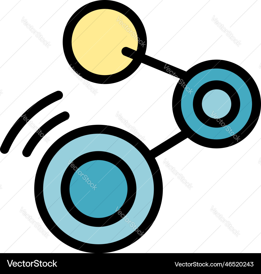 Message network icon flat Message network icon flat Vector Image