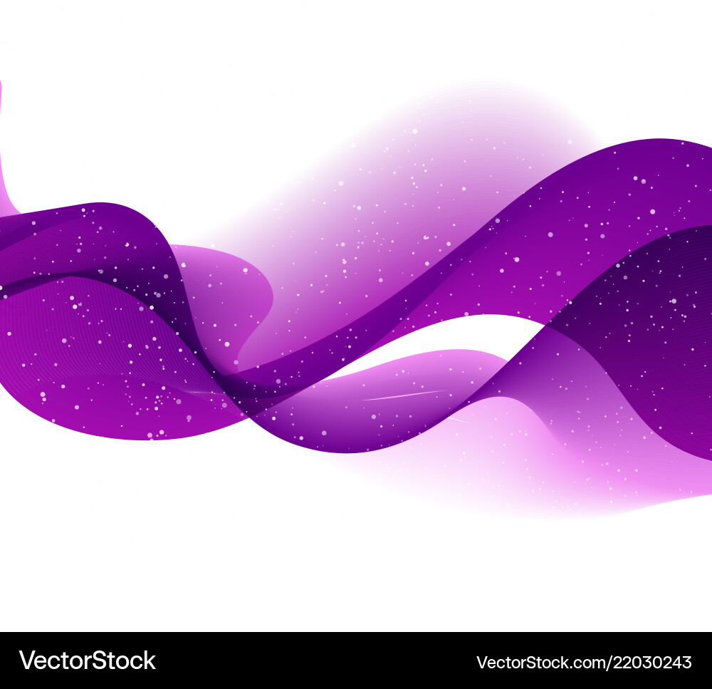Purple Wave Abstract Background – Royalty-Free Vector | VectorStock