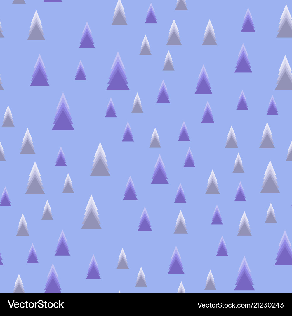 Seamless pattern with christmas trees Seamless pattern with christmas trees Vector Image