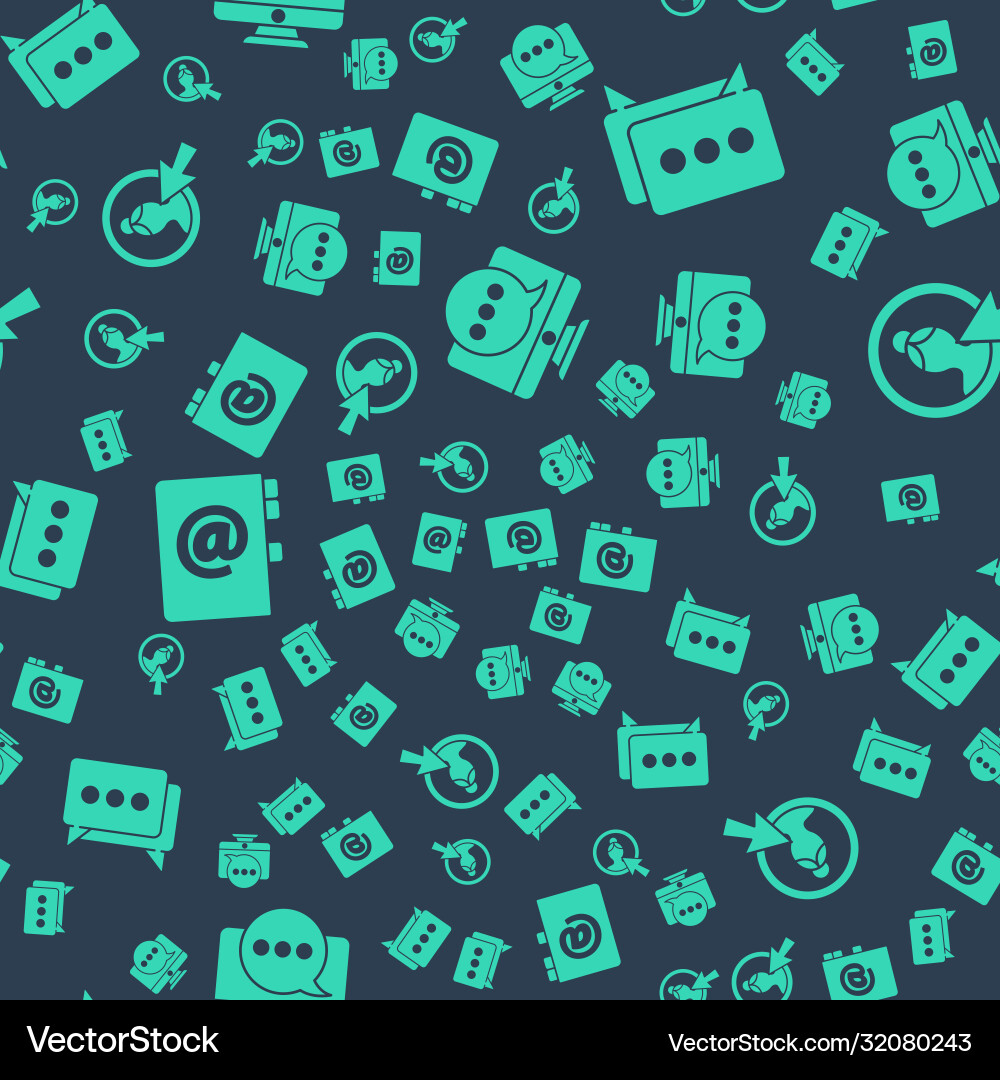 Set chat messages notification on monitor speech Set chat messages notification on monitor speech vector image