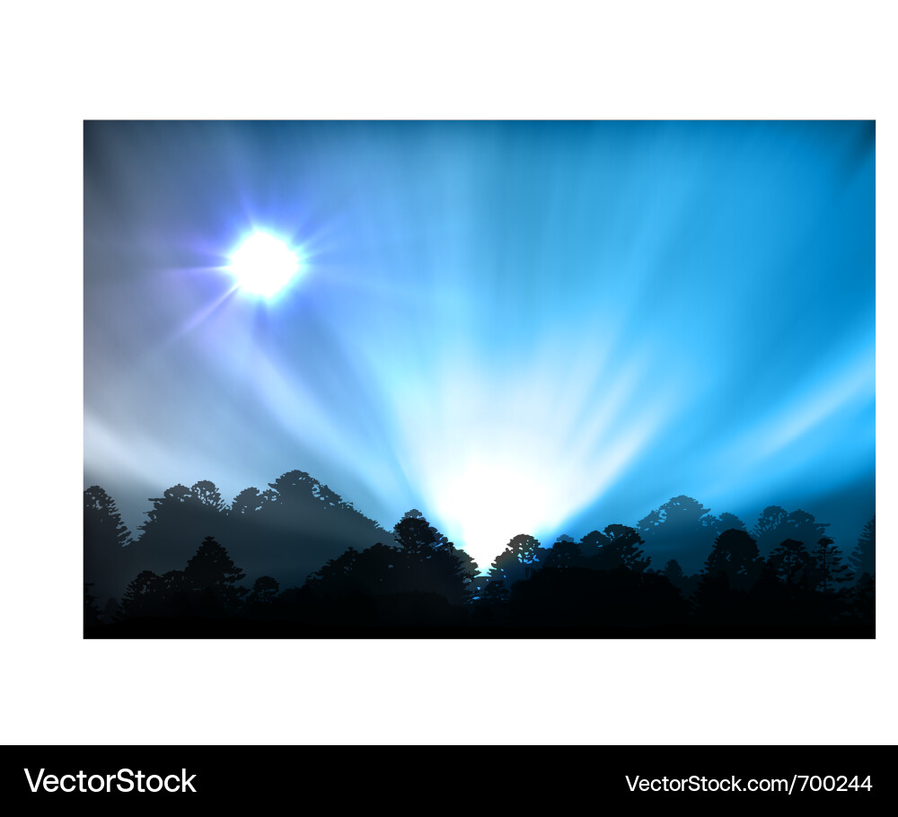 Ial of aurora polaris vector image