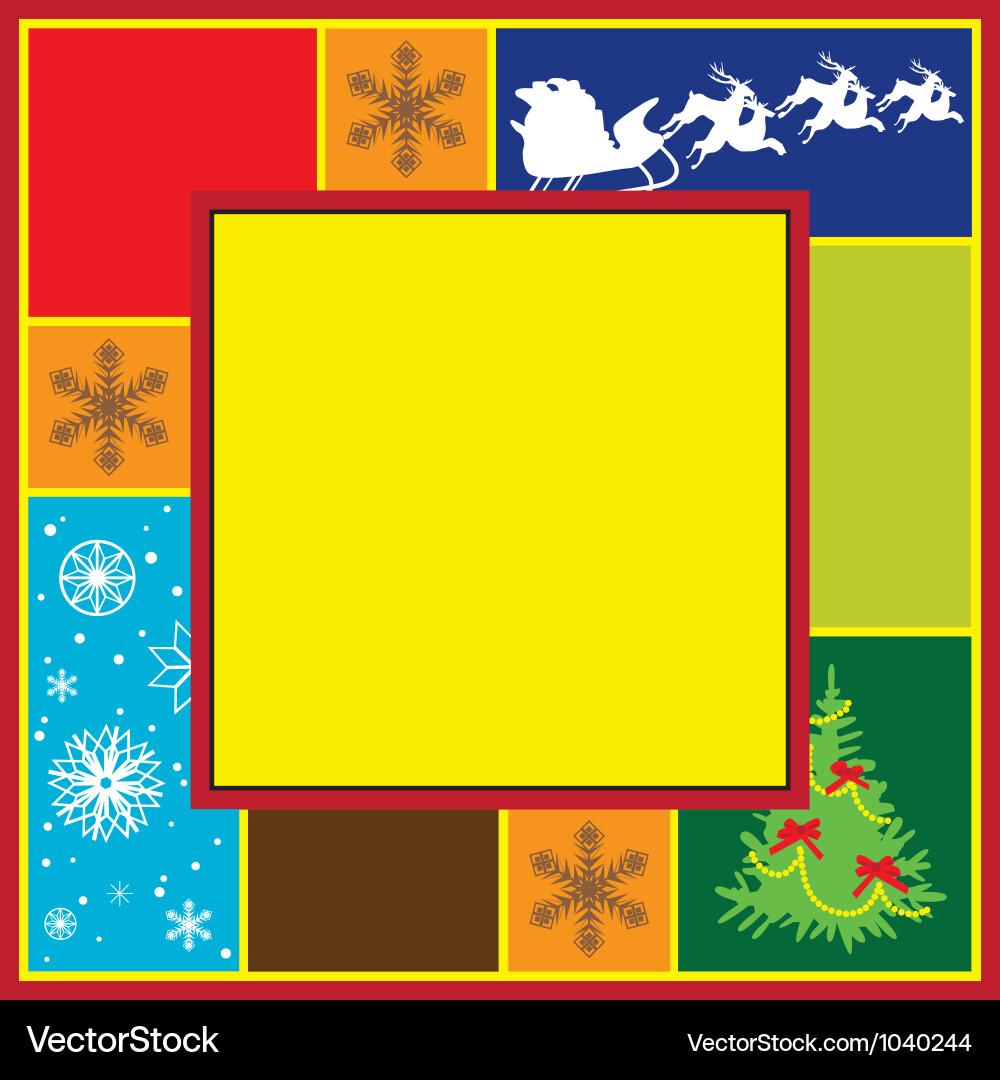 Neujahrskarte Vektorbild