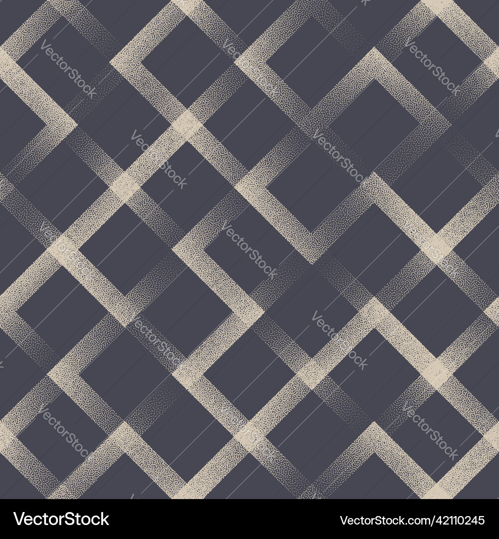 Linear Geometric Square Pattern vector image