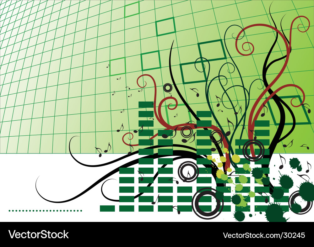 Modern Grid Abstract Background vector image