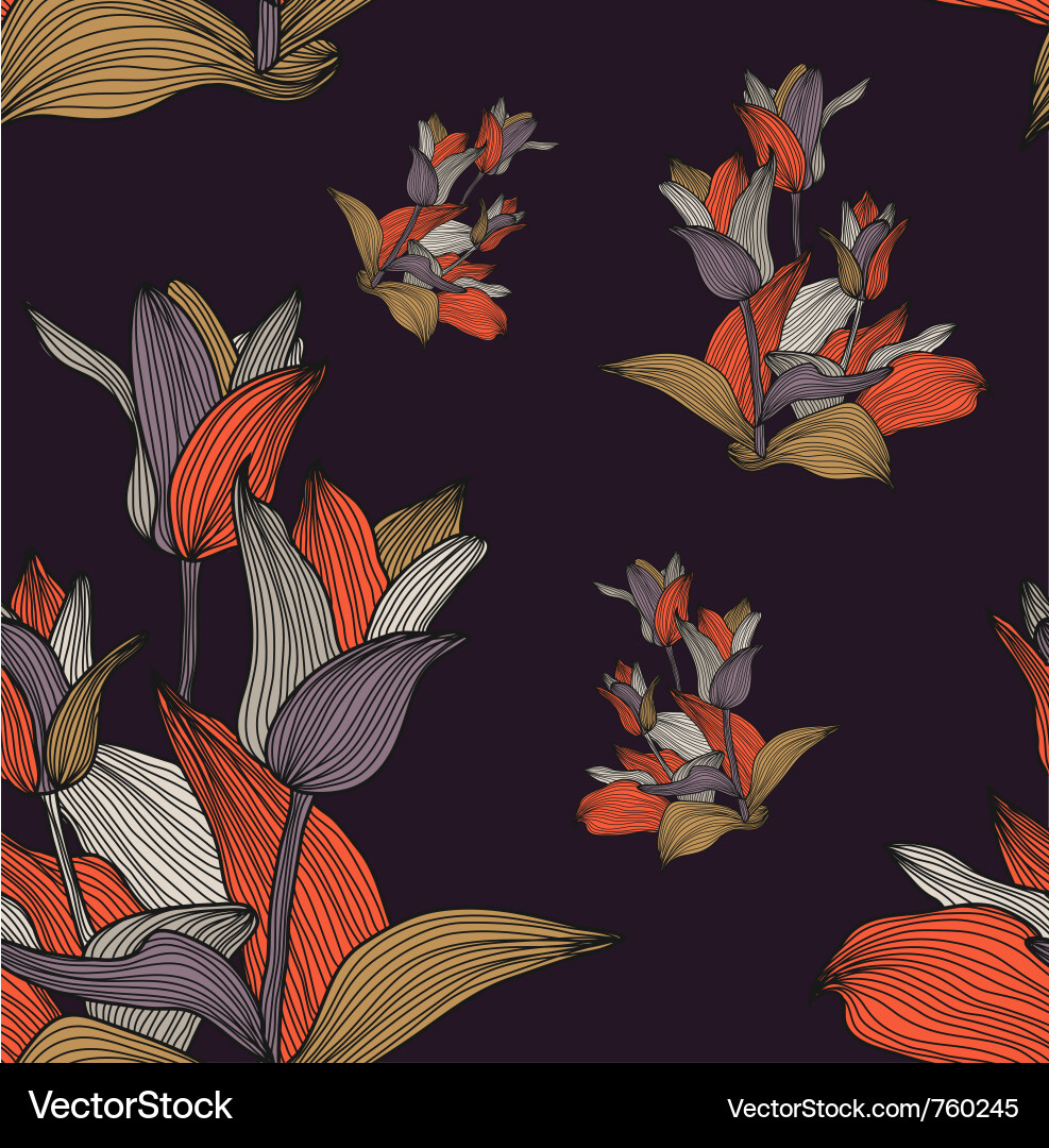 Seamless pattern Vector Image