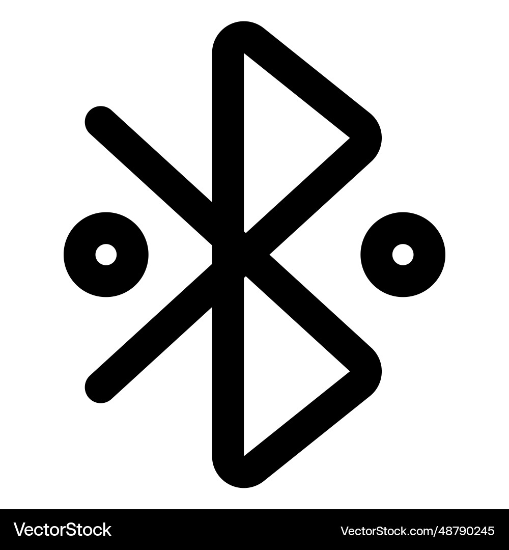 Turning on bluetooth option for sharing vector image