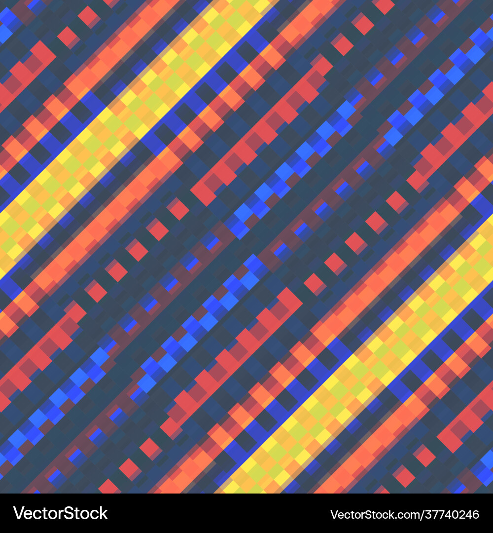 Bright seamless abstract pattern in retro style Bright seamless abstract pattern in retro style vector image