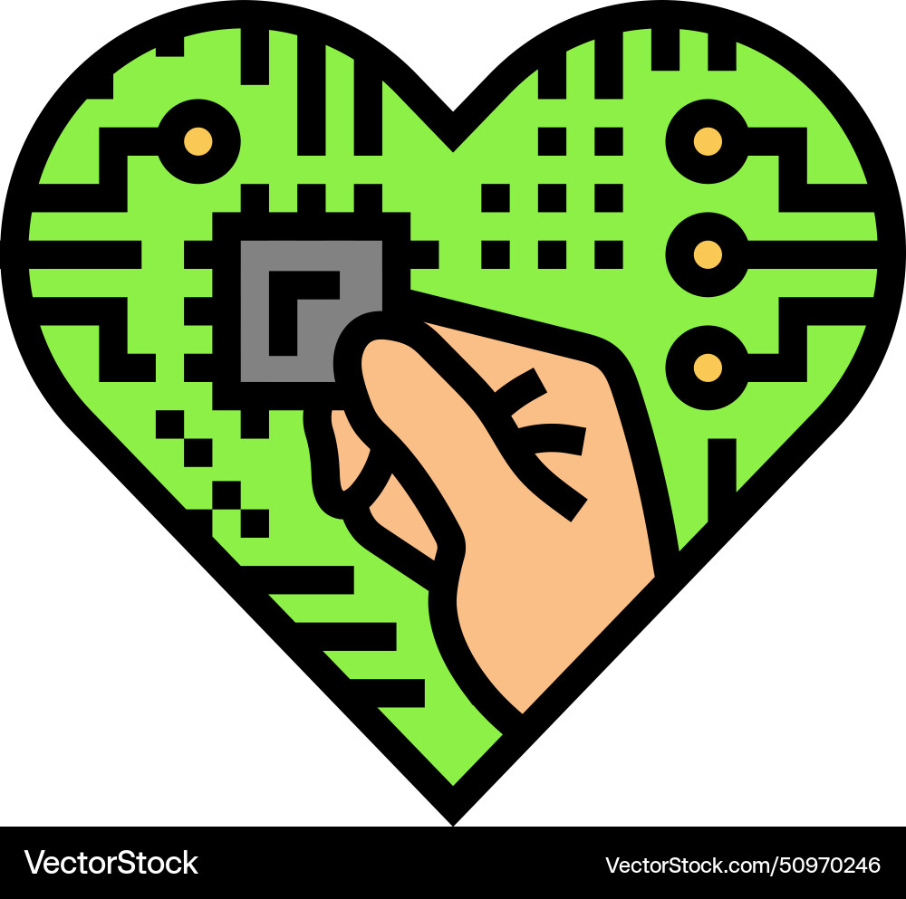 Diy electronics tech enthusiast color icon Diy electronics tech enthusiast color icon Vector Image