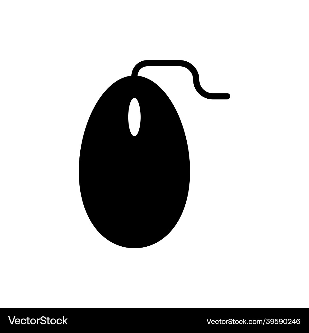 Mouse icon pointer vector image