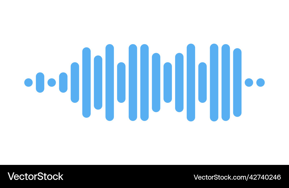 Recording of audio message template ui element Recording of audio message template ui element vector image