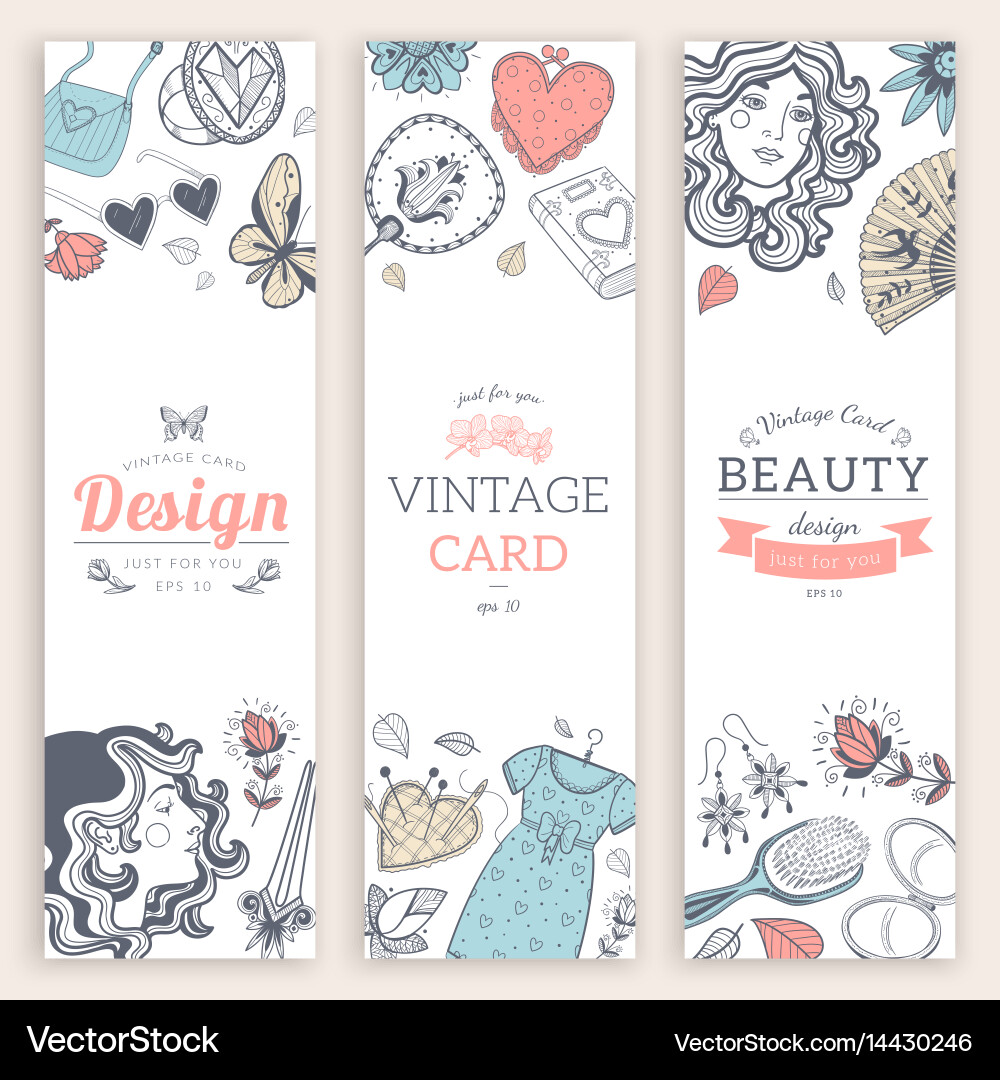 Sketch objects composition Vector Image