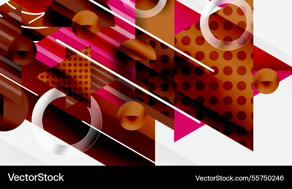 Sleek abstract background - layered triangles Sleek abstract background - layered triangles Vector Image