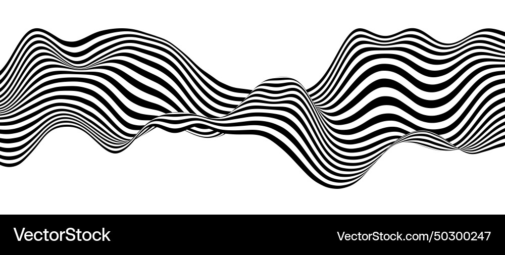 Abstract background with wave lines Abstract background with wave lines vector image