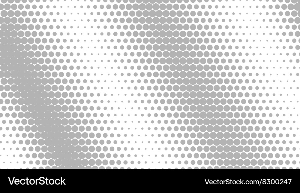 Abstract halftone dots background vector image