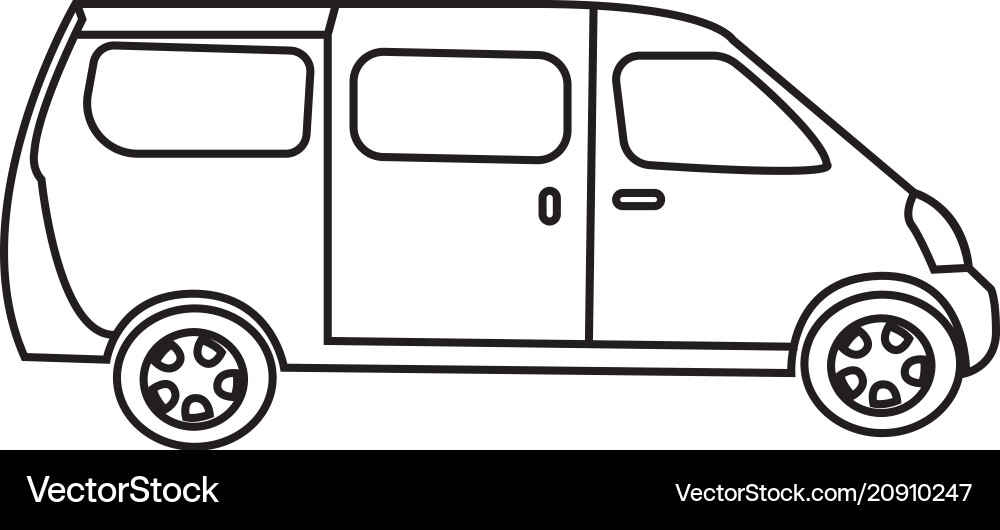 Abstract transportation object Vector Image