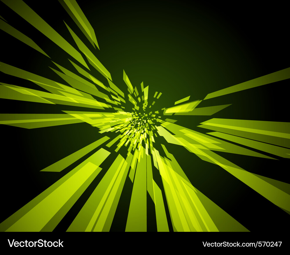 Dynamic Technology Streams Vector Image