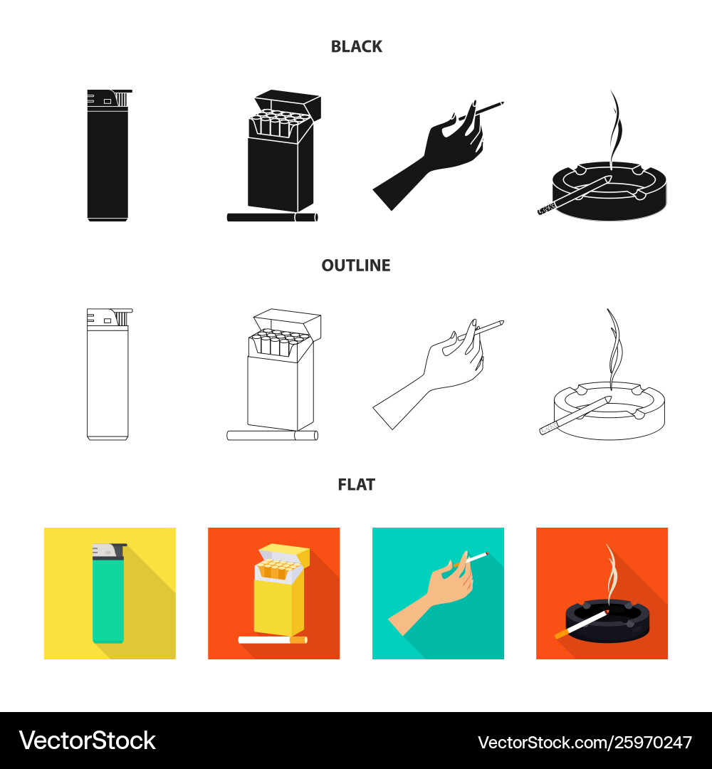 Isolated object refuse and stop symbol Isolated object refuse and stop symbol vector image