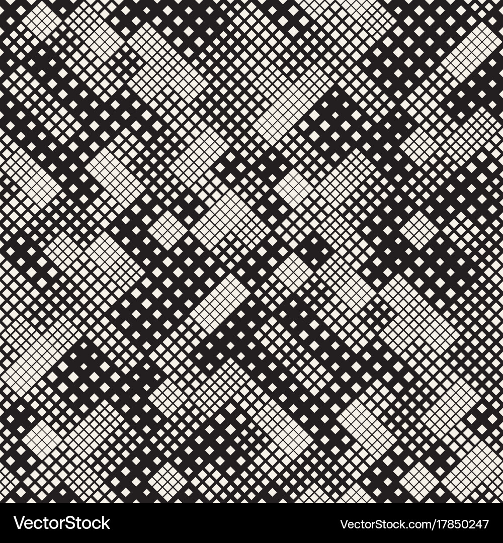 Modern stylish halftone texture with random size vector image