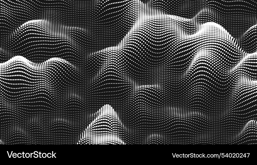 Point wave noise texture abstract dot background Point wave noise texture abstract dot background vector image