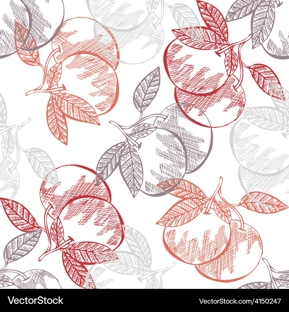 Seamless pattern vector image