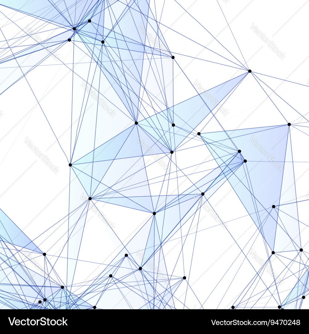 Abstract background with dotted grid vector image