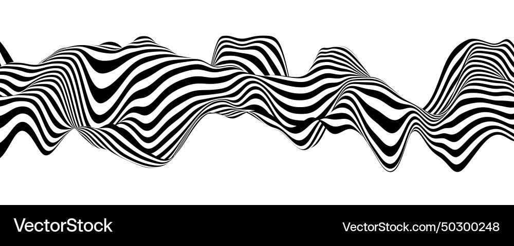 Abstract background with wave lines Abstract background with wave lines vector image