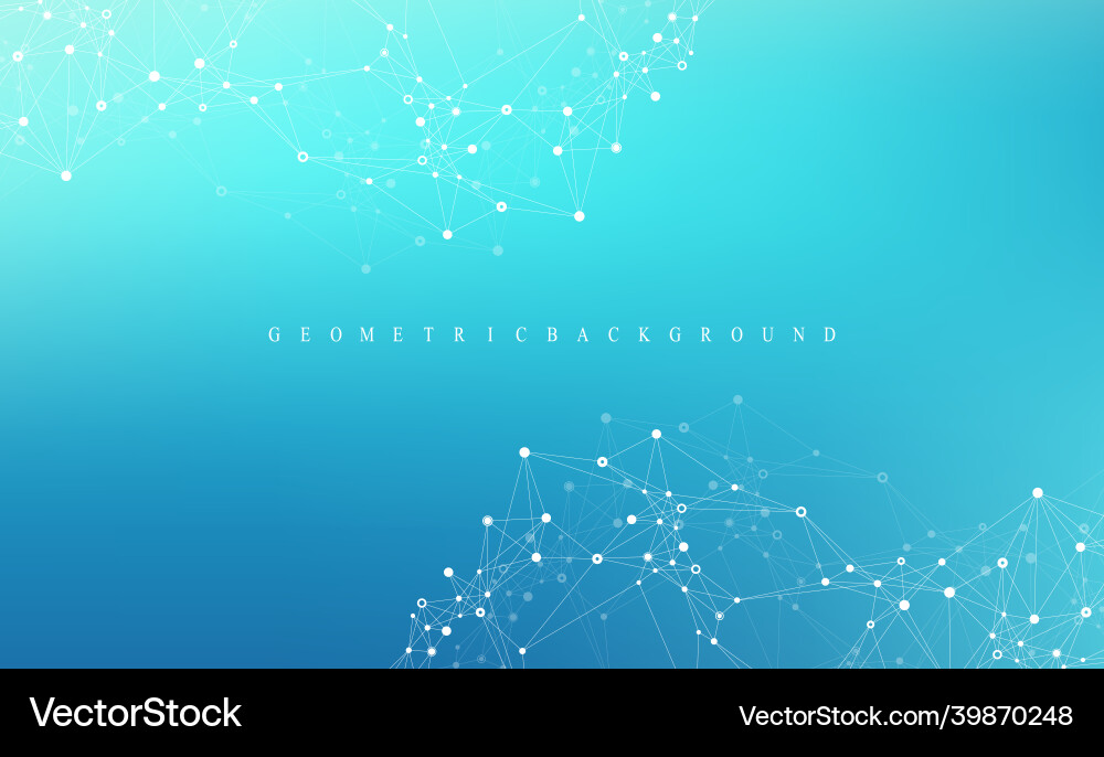Digits abstrakter Hintergrund mit angeschlossener Linie Digits abstrakter Hintergrund mit angeschlossener Linie vektorbild