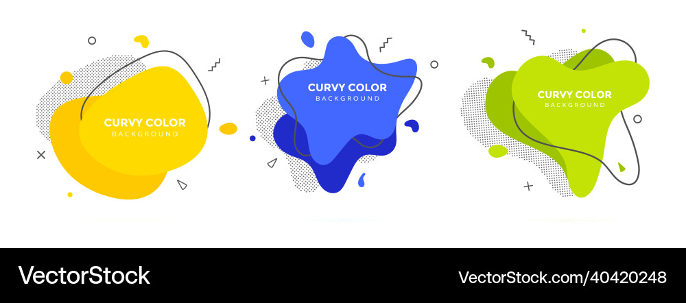 Modern liquid irregular amoeba blob shape abstract Modern liquid irregular amoeba blob shape abstract Vector Image