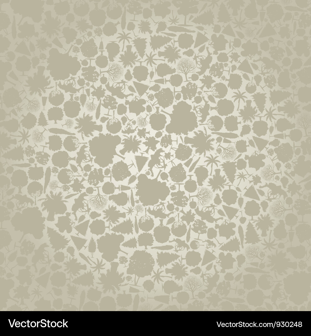 Trees a background Vector Image