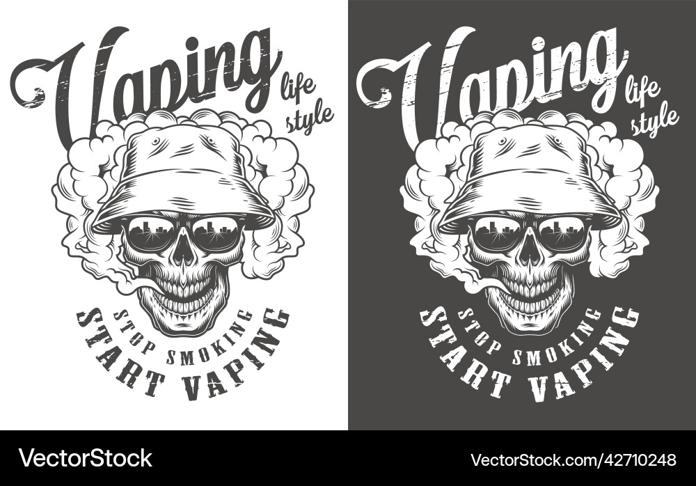 Vaping apparel design Vaping apparel design Vector Image