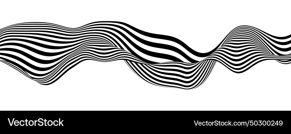 Abstract background with wave lines Abstract background with wave lines vector image