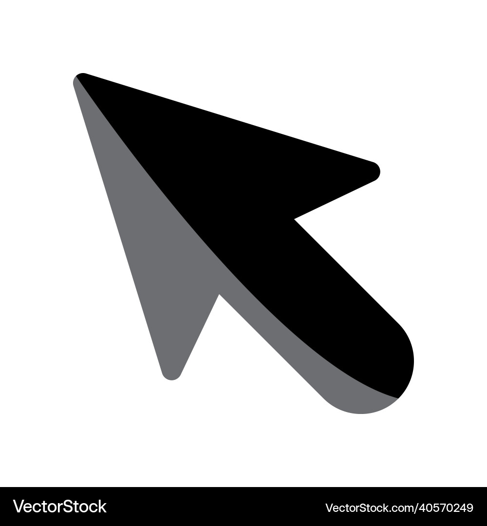 Cursor Icon - Pointer vector image