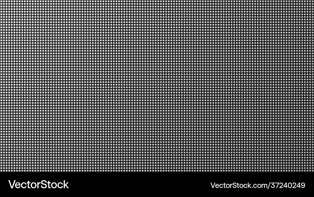 Pixel LED Screen Texture Royalty Free Vector Image