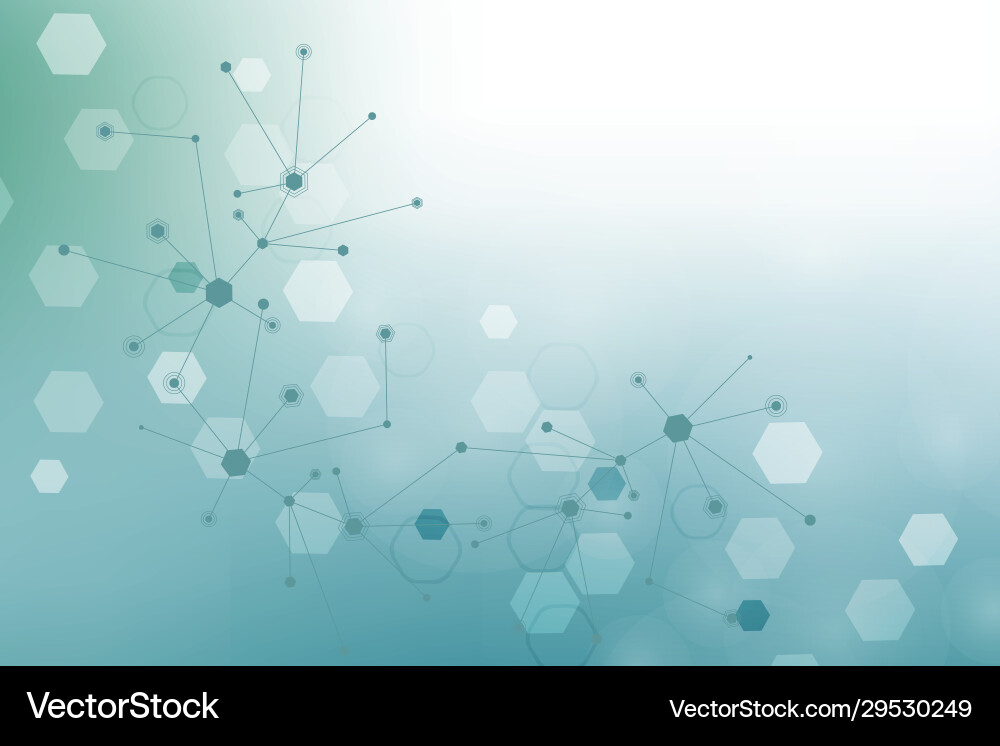 Science network pattern connecting lines and dots Science network pattern connecting lines and dots vector image