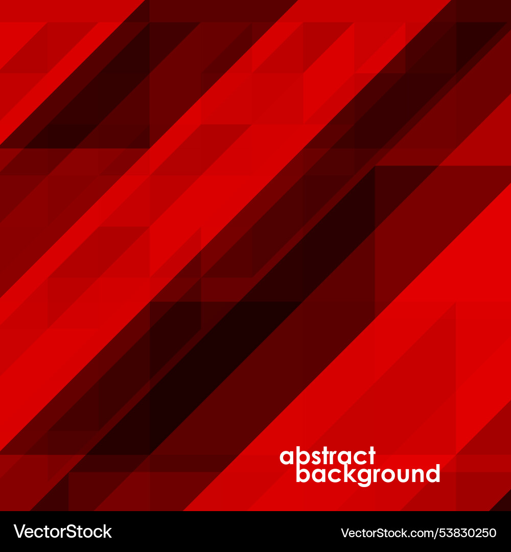Abstract geometric background of triangles Vector Image
