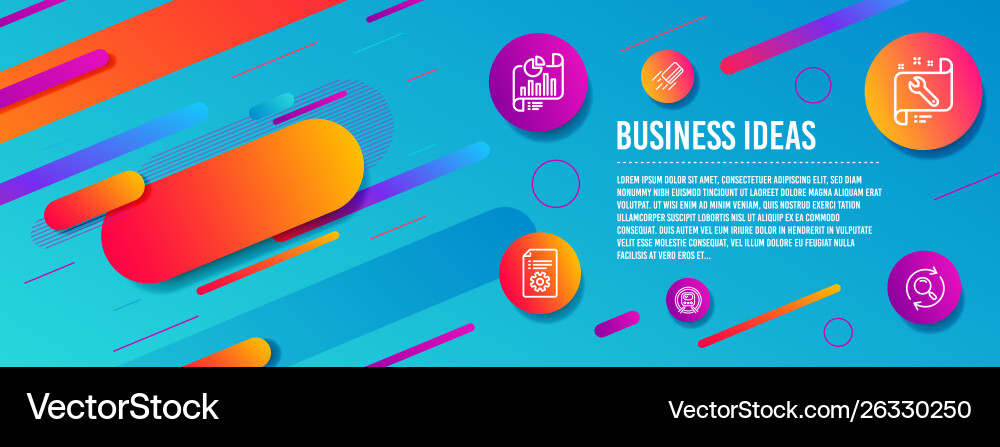Credit card spanner and technical documentation Credit card spanner and technical documentation vector image