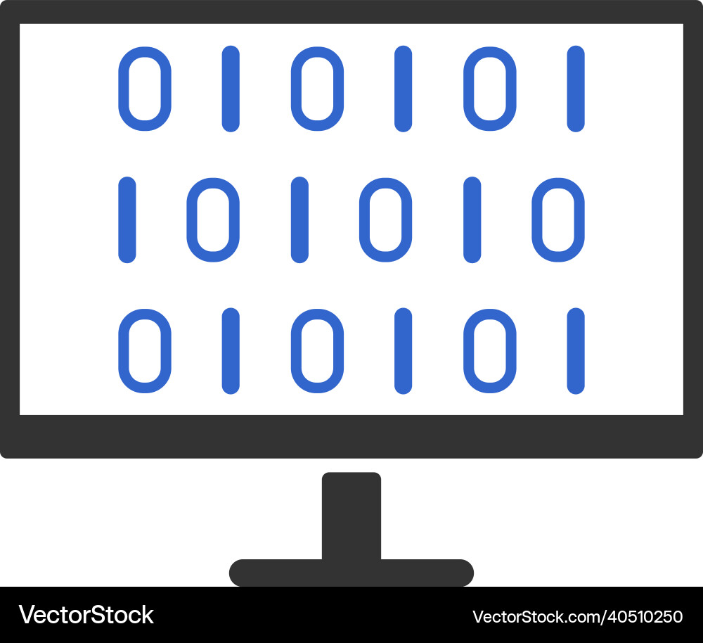 Hacking-Code-Icon-Design vektorbild