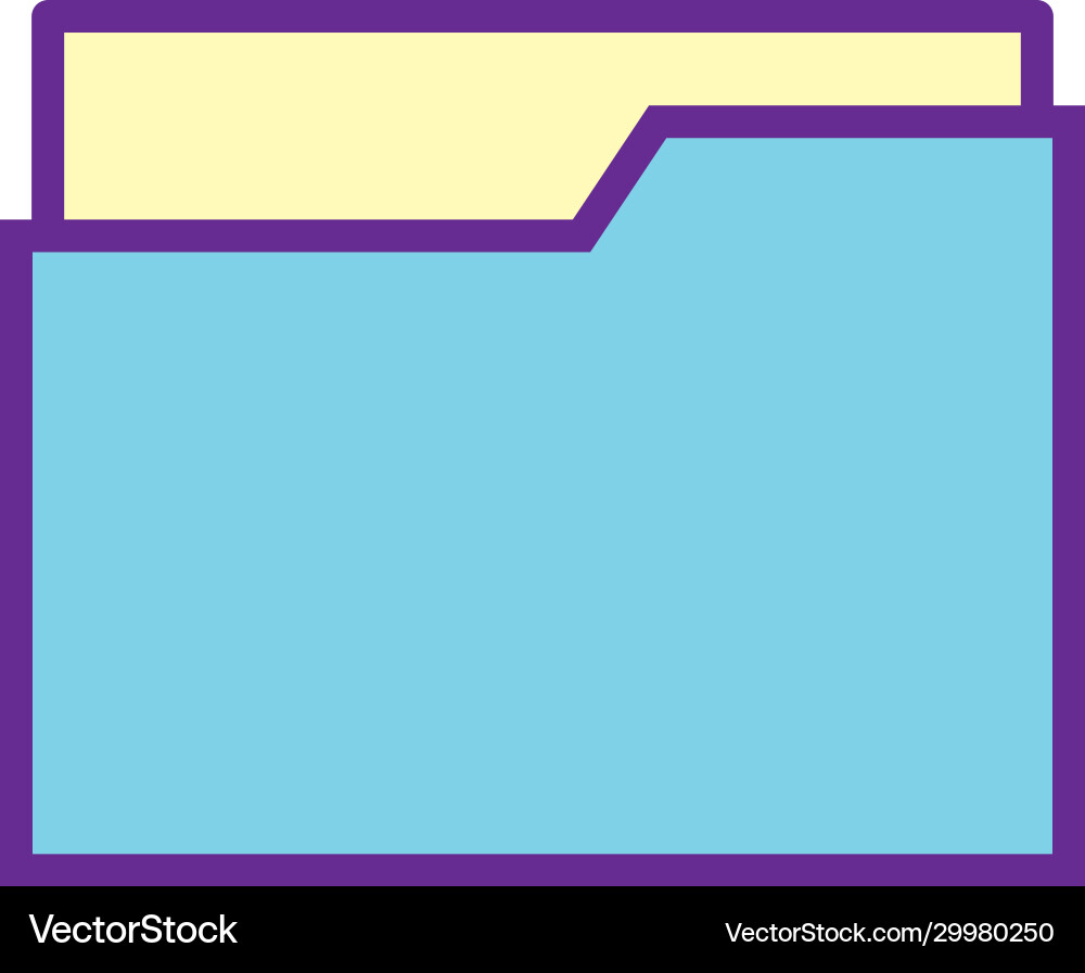 Isolated file line and fill style icon vector image