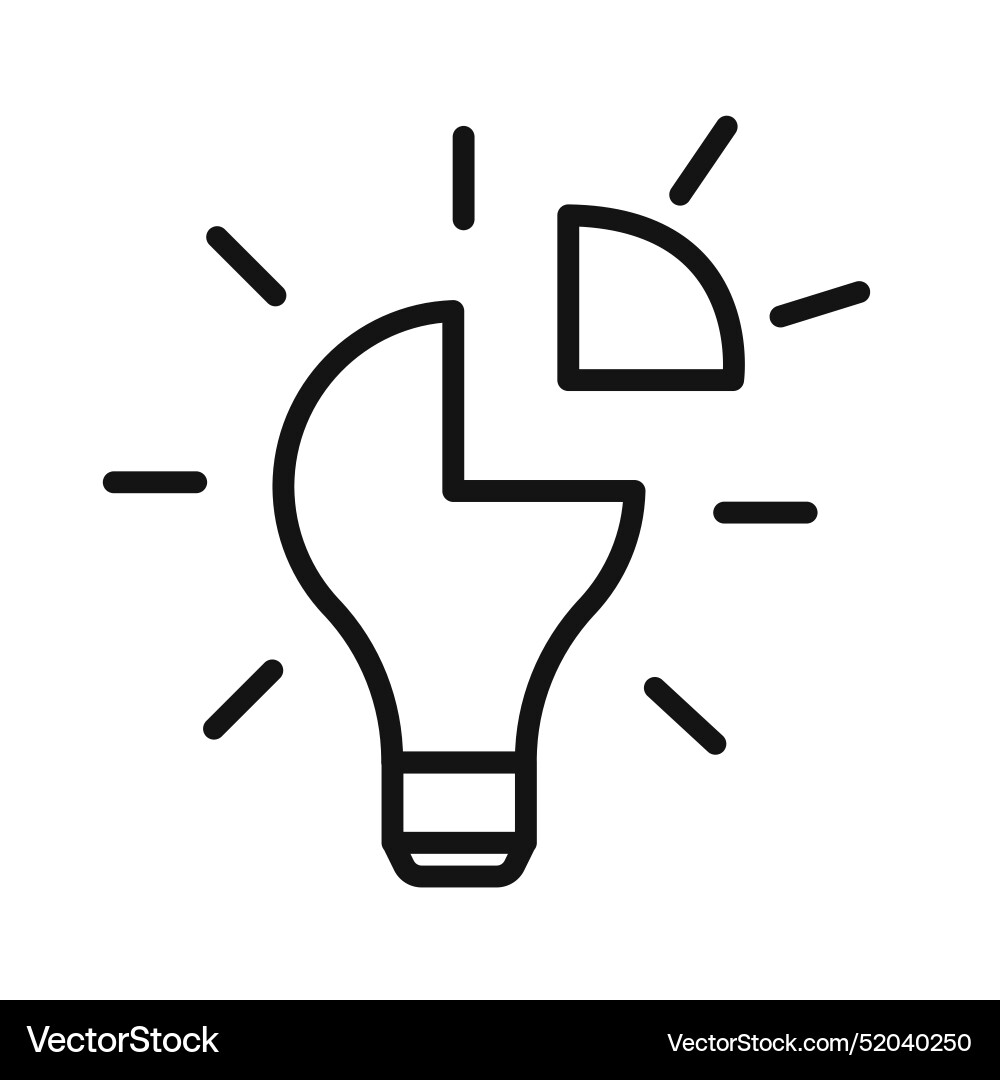 Problem solving skills icon black and white sign Problem solving skills icon black and white sign Vector Image
