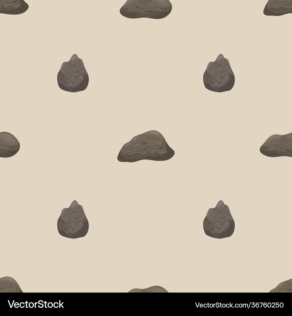 Seamless pattern with different brown Seamless pattern with different brown vector image