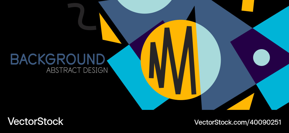 Abstract background blocks lines triangles Abstract background blocks lines triangles vector image