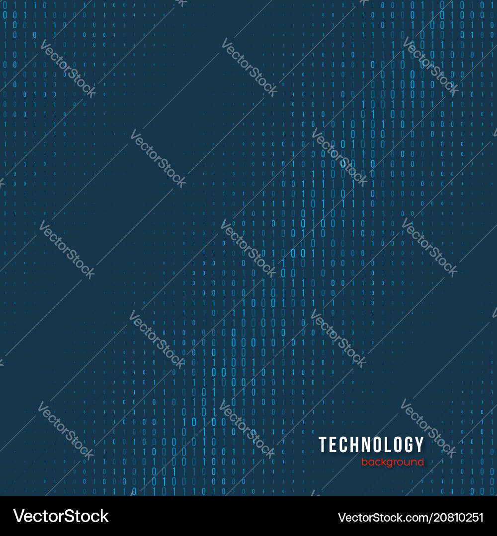 Abstract matrix digital background Abstract matrix digital background vector image