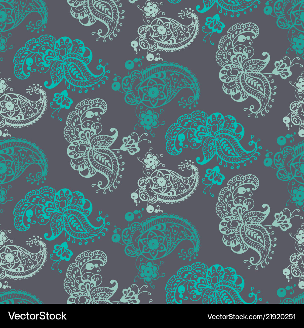Seamless pattern with ornamental elements Seamless pattern with ornamental elements vector image