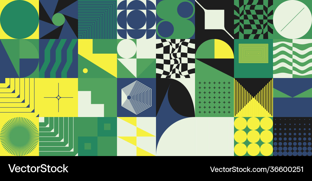 Techno abstract pattern design vector image