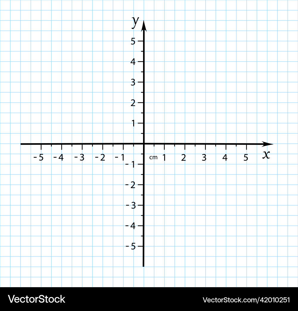 Trigonometrical system of coordinates on graph vector image