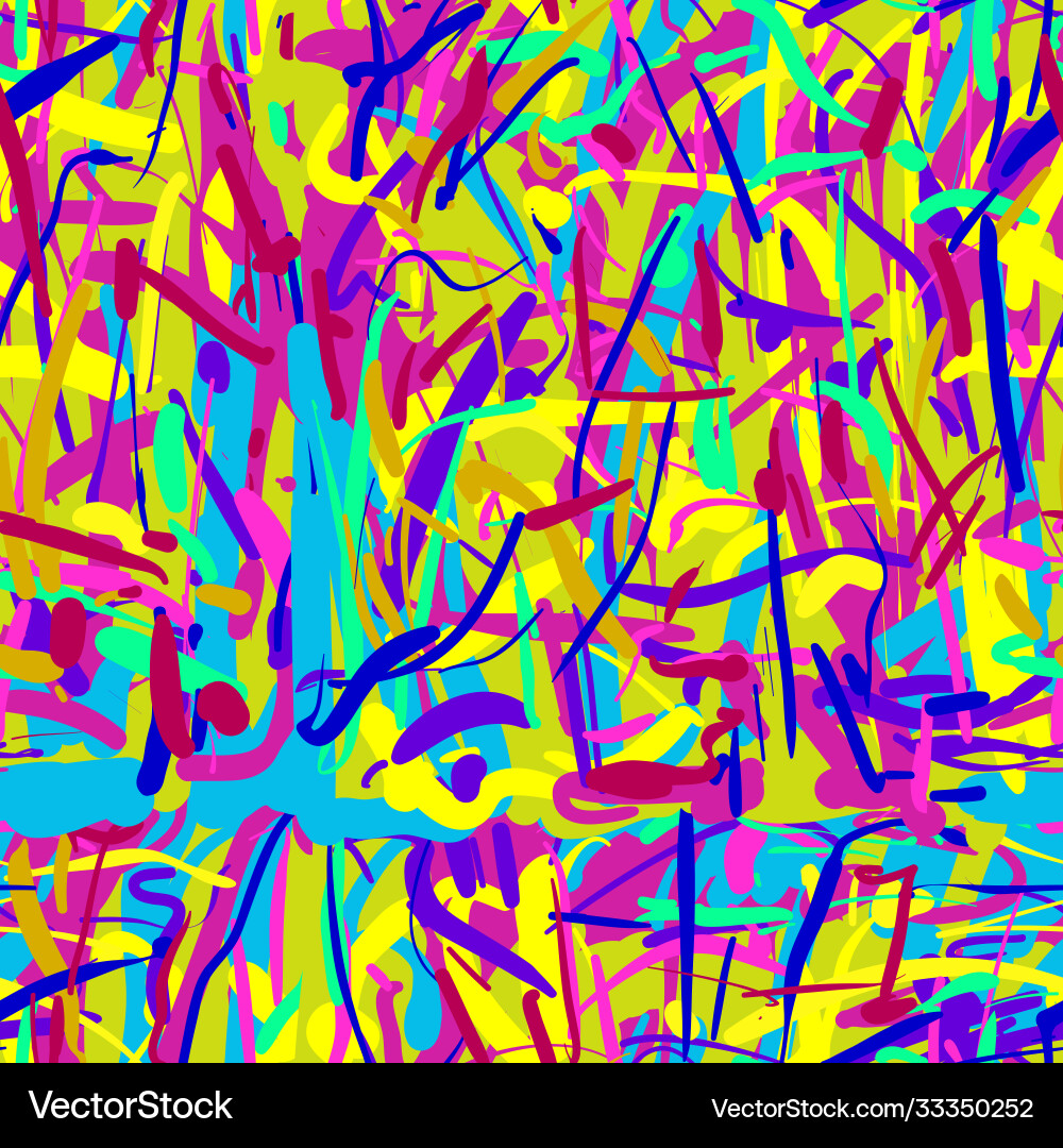 Abstract Splatter Paint Pattern vector image