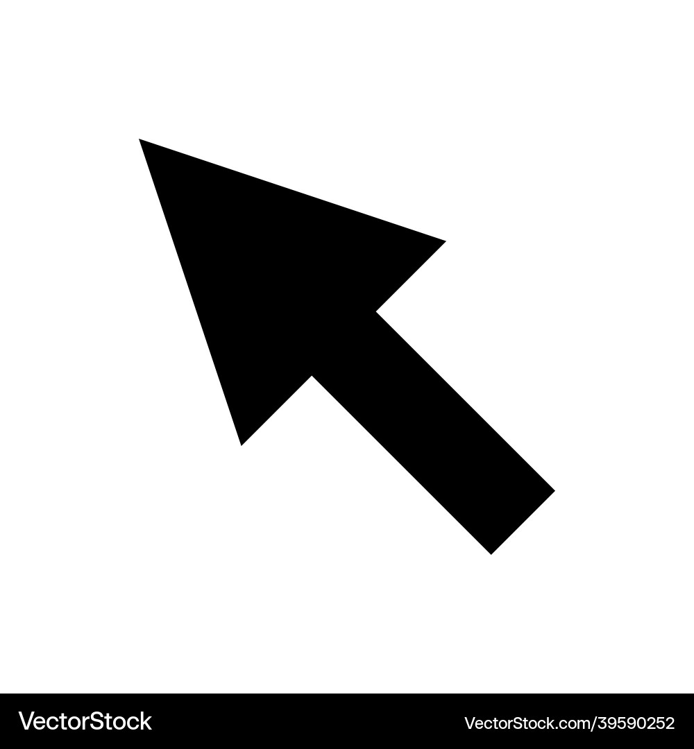 Mouse icon pointer vector image