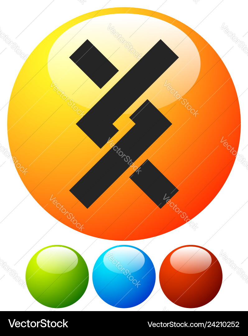 Overlapping intersecting knotted lines icon Overlapping intersecting knotted lines icon vector image